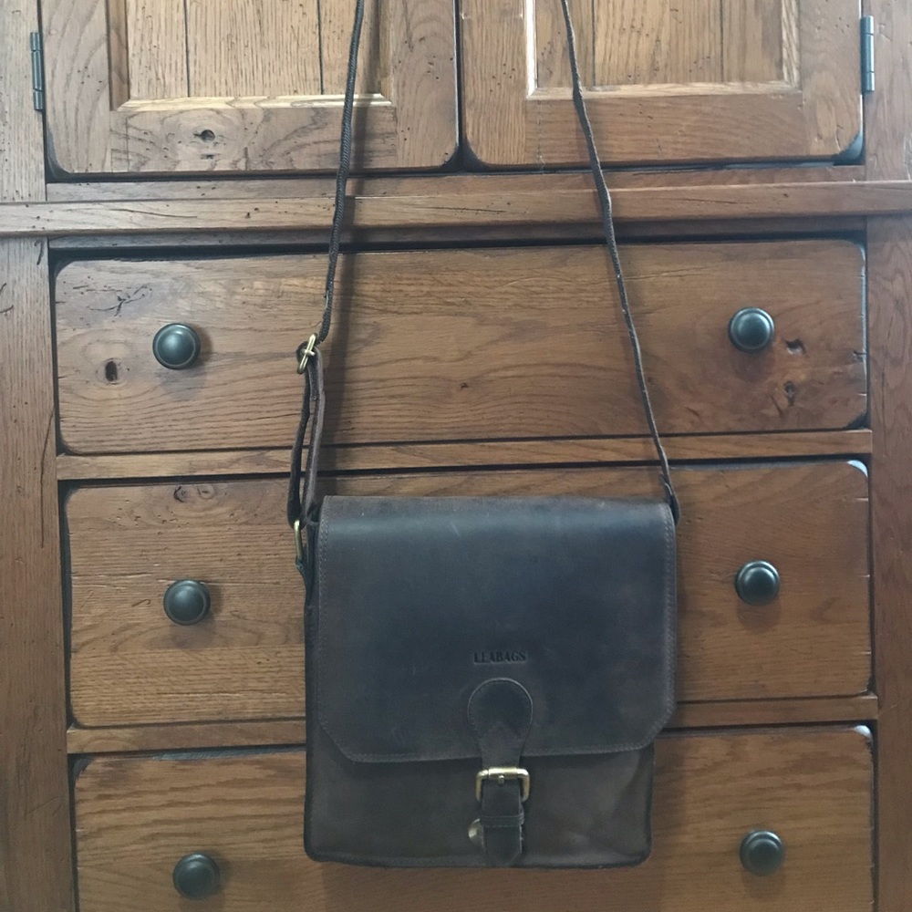 Leabags Havana Crossbody Leather Bag